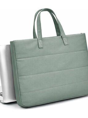 Laptop Bag for Women/Men, Water-Repellent Fabric, Compatible MacBook Pro 16 Inch
